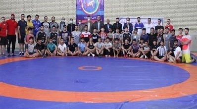چهارمین مرحله اردوی تیم ملی کشتی فرنگی جوانان / تهران :